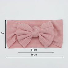 Load image into Gallery viewer, 3Pcs/Lot Knit Baby Headband Bow Set
