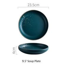 Load image into Gallery viewer, Retro Green Nordic Ceramic Tableware Set
