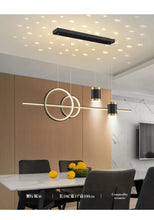 Load image into Gallery viewer, Modern LED Circles and Head Combo Light Fixture
