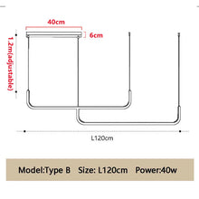 Load image into Gallery viewer, Rectangle Modern LED Light Fixture
