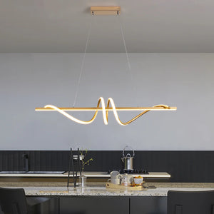 Swivel Modern LED Chandelier Light Fixture