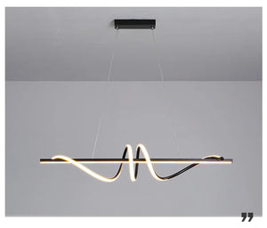 Swivel Modern LED Chandelier Light Fixture