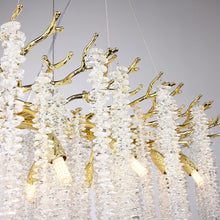 Load image into Gallery viewer, Luxury LED Crystal Tree Branch Ceiling Chandelier Light Fixture
