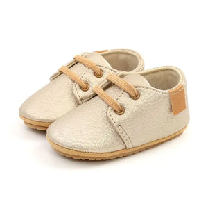 Baby Multicolor Retro Leather Shoes