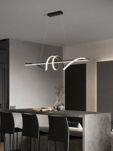 Swivel Modern LED Chandelier Light Fixture