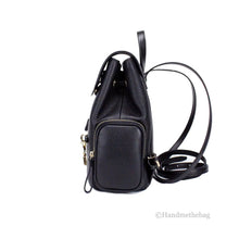 Load image into Gallery viewer, Michael Kors Medium Black Chain Backpack
