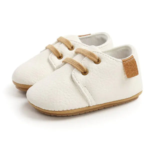 Baby Multicolor Retro Leather Shoes