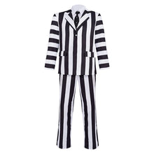 Load image into Gallery viewer, Ultimate Beetlejuice Cosplay Costume – Channel Your Inner Michael Keaton!
