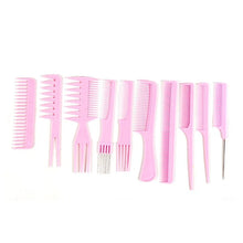 Load image into Gallery viewer, 10 Pieces Professional Hair Combs Set
