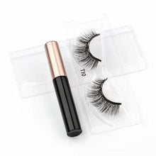 Load image into Gallery viewer, Magnetic Eyelashes Set with Waterproof Eyeliner and Tweezer
