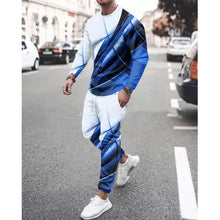 Load image into Gallery viewer, Men Streetwear Vintage Clothing Set
