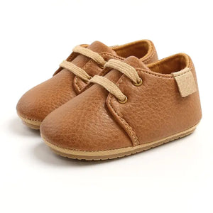 Baby Multicolor Retro Leather Shoes