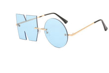 Load image into Gallery viewer, Rimless NO Letter Sunglasses
