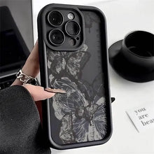 Load image into Gallery viewer, Art Oil Painting Butterfly Soft Phone Case for iPhone 15 14 Pro Max
