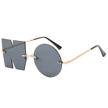 Load image into Gallery viewer, Rimless NO Letter Sunglasses
