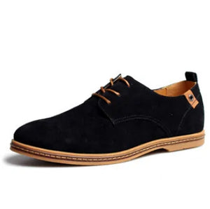 Men's Suede Oxford Shoes