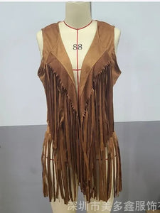 Halloween Hippie Disco 60s 70s Cosplay Costume for Women