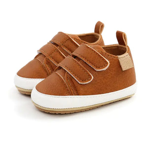 Baby Multicolor Retro Leather Shoes