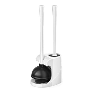 2-In-1 Heavy Duty Toilet Plunger Set