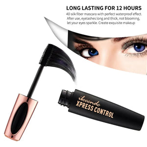 New 4D Silk Fiber Waterproof Mascara for Eyelashes