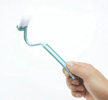 Load image into Gallery viewer, Silicone Toilet Brush Set with Quick-Dry Holder
