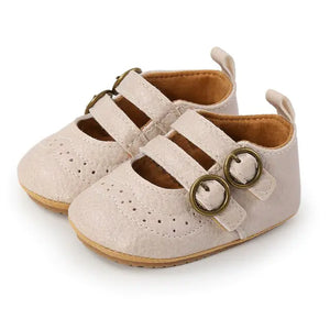 Baby Multicolor Retro Leather Shoes