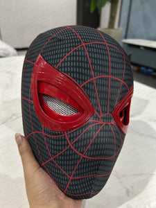 Halloween Spider-Man Cosplay Moving Eyes Mask