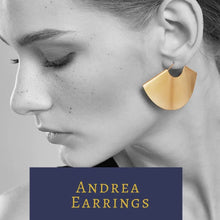 Load image into Gallery viewer, Andrea Plated Earrings
