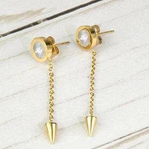 Going Drop Arrow Earrings