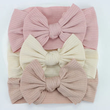 Load image into Gallery viewer, 3Pcs/Lot Knit Baby Headband Bow Set
