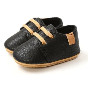 Baby Multicolor Retro Leather Shoes