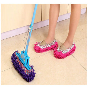 Multifunction Floor Dust Cleaning Slipper Shoes