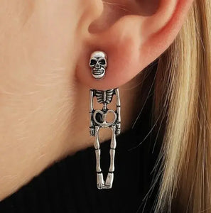 Skeleton Halloween Earrings