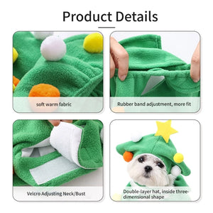 Halloween Christmas Pet Costume For Cat & Dogs