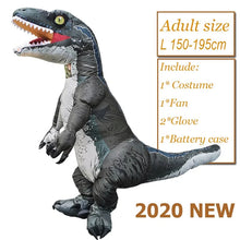 Load image into Gallery viewer, Dinosaur Inflatable Halloween Costume
