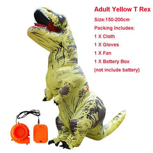 Load image into Gallery viewer, Dinosaur Inflatable Halloween Costume
