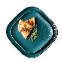 Load image into Gallery viewer, Retro Green Nordic Ceramic Tableware Set
