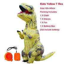 Load image into Gallery viewer, Dinosaur Inflatable Halloween Costume
