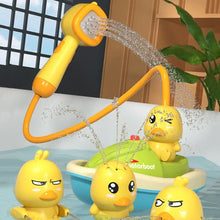 Load image into Gallery viewer, Electric Duck Spray Baby Bath Toy Set
