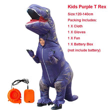 Load image into Gallery viewer, Dinosaur Inflatable Halloween Costume
