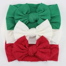 Load image into Gallery viewer, 3Pcs/Lot Knit Baby Headband Bow Set
