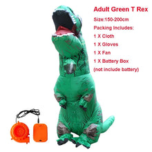 Load image into Gallery viewer, Dinosaur Inflatable Halloween Costume
