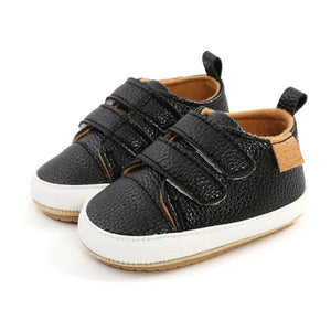 Baby Multicolor Retro Leather Shoes