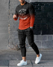 Load image into Gallery viewer, Men Streetwear Vintage Clothing Set
