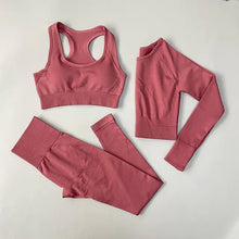 Load image into Gallery viewer, 2/3/4PCS Seamless Women Yoga Set Workout
