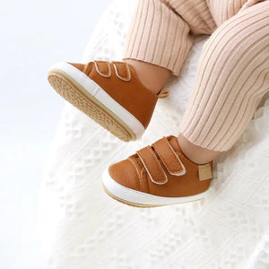 Baby Multicolor Retro Leather Shoes