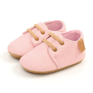 Baby Multicolor Retro Leather Shoes