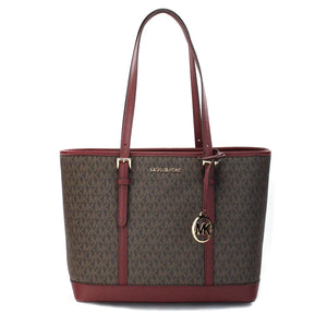 Michael Kors Dark Cherry Shoulder Tote