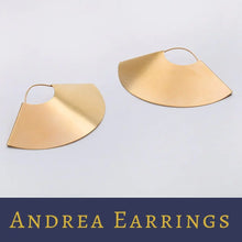 Load image into Gallery viewer, Andrea Plated Earrings
