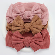 Load image into Gallery viewer, 3Pcs/Lot Knit Baby Headband Bow Set
